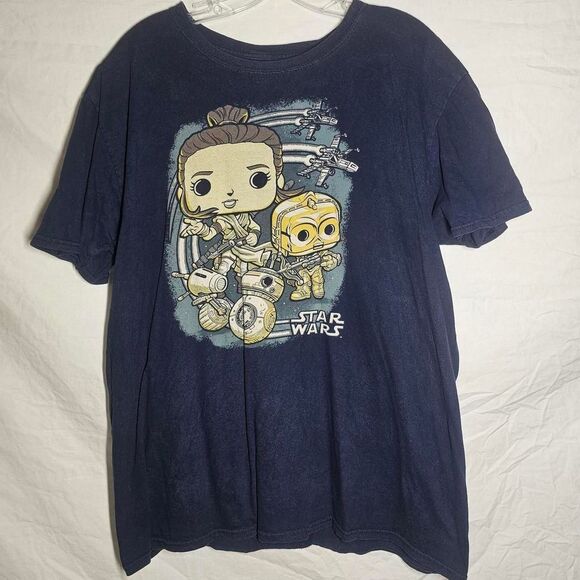 Disney Other - Star wars disney navy blue tshirt Size xl
